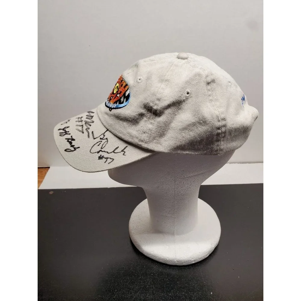 Autographed NASCAR Busch Series Dover‎ Downs Hat - READ